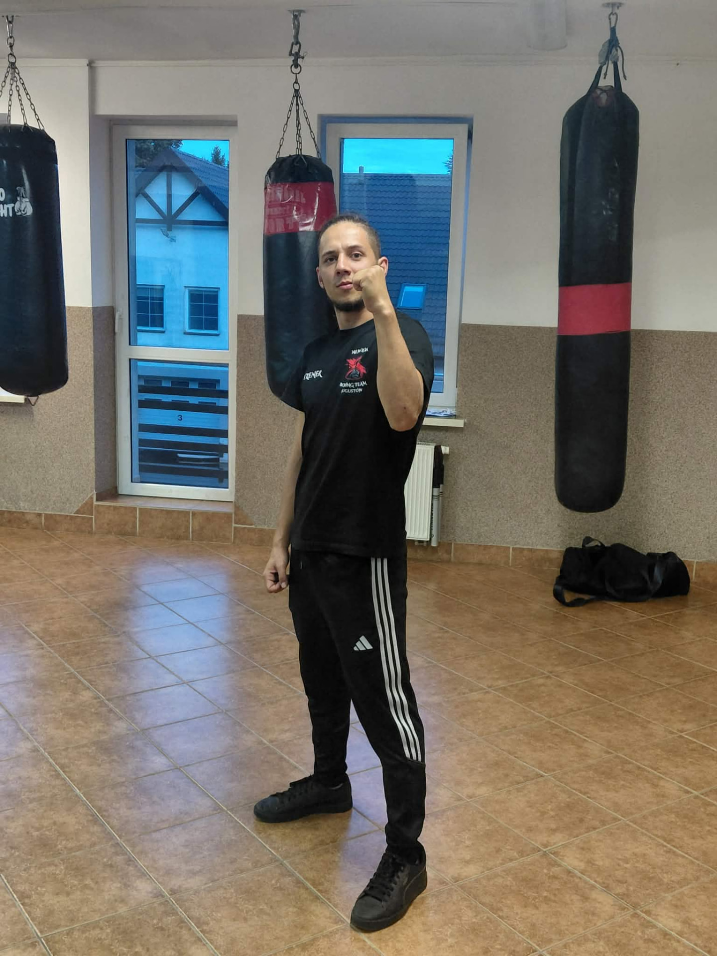 Kuba, trener boksu New Roma Boxing Team Augustów